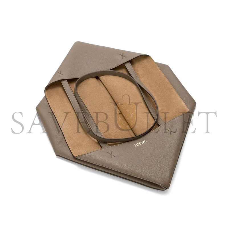 LOEWE LARGE HORIZONTAL PUZZLE FOLD TOTE IN SOFT GRAINED CALFSKIN A779PTWX01 (37*33*14.5cm)